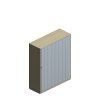 Querrollladenschrank 4 OH
P2QS1240ML
1200/441/1557