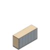 Querrollladenschrank 1,5 OH
P2QS1421ML
1400/441/720