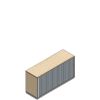 Querrollladenschrank 1,5 OH
P2QS1421MR
1400/441/720